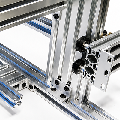 Industrial aluminum profile application